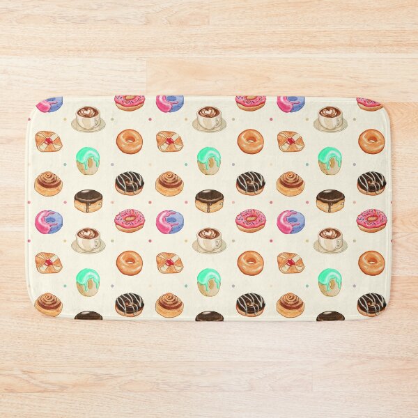 Item preview, Painfully SWEET (watercolor donut pattern) designed and sold by Jessuh.