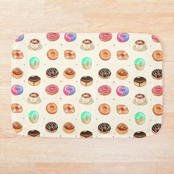 Item preview, Painfully SWEET (watercolor donut pattern) designed and sold by Jessuh.