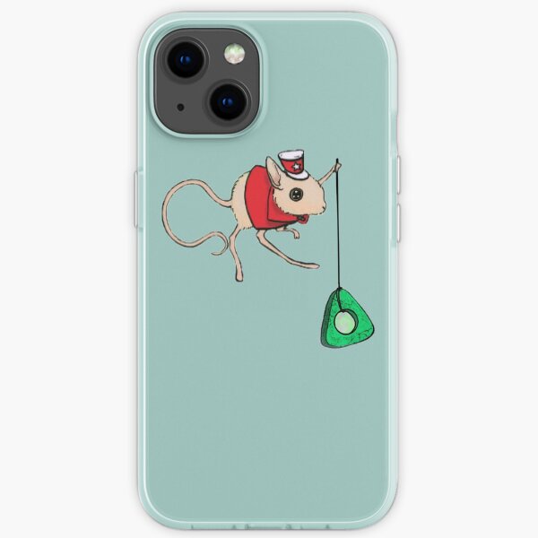 Coraline Circus Mouse Fan-Art (smaller) iPhone Soft Case