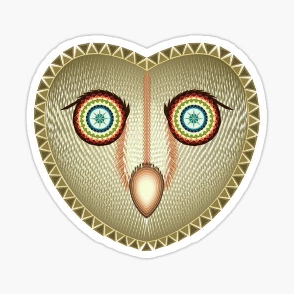 Dreamcatcher Owl Sticker