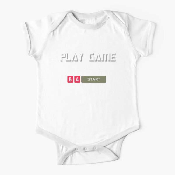 Keep Calm And Game On Cool Retro Design Baby One Piece By Robsretail Redbubble - baby outfits roblox codes