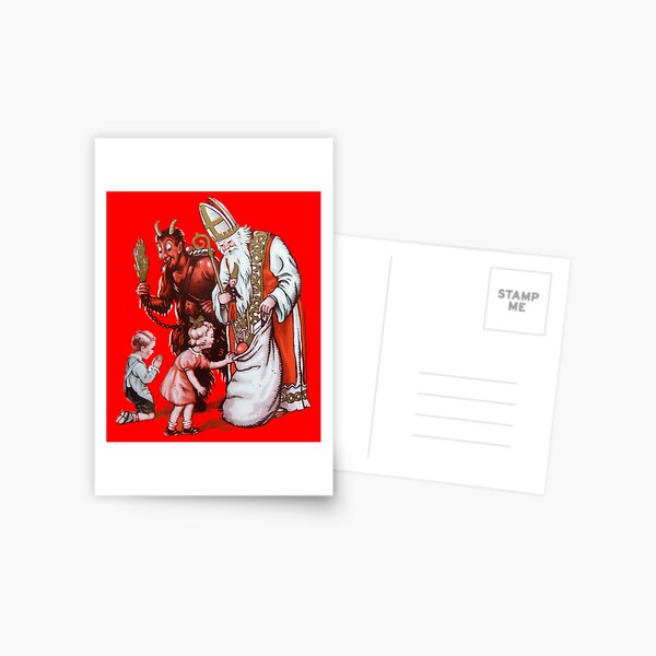 Krampus 006 Postcard