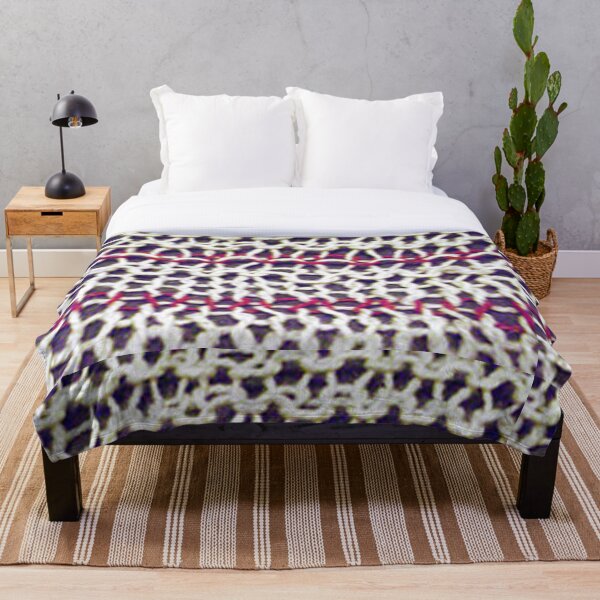 Item preview,  knotted pattern white web design with navy surface designed and sold by Rimscollection.