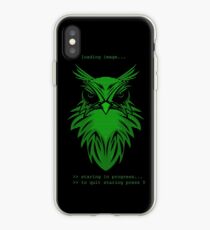 staring owl interface iPhone Case