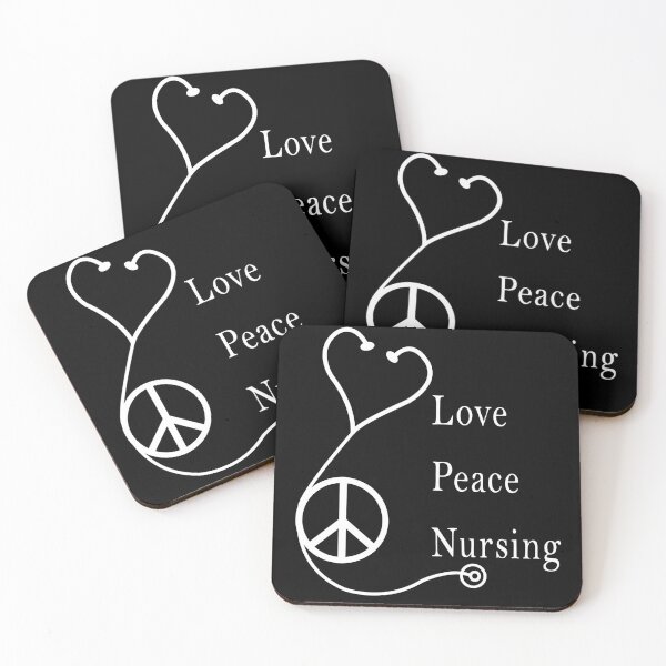 Item preview,  Love, Peace, Nursing  designed and sold by JUSTBEELEGANT.