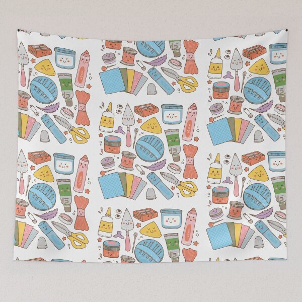 Item preview, Art and craft supplies doodle, DIY tools designed and sold by Pavnud.