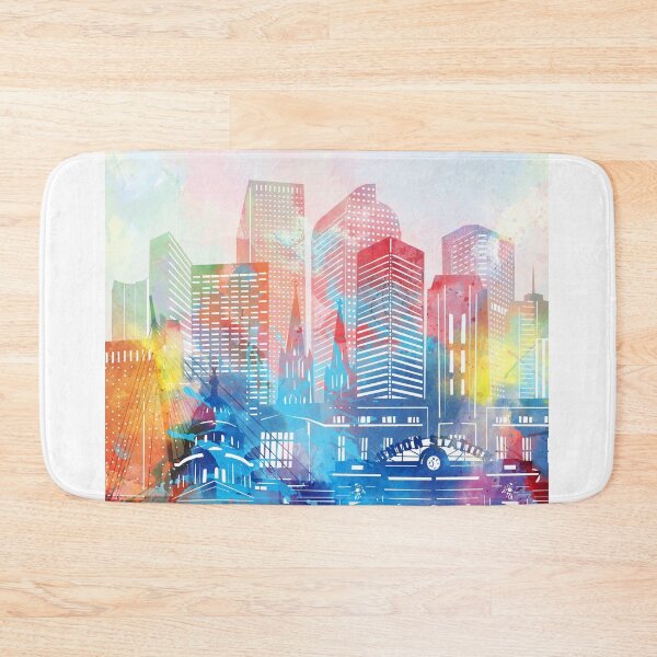 Item preview, denver skyline designed and sold by BekimART2.