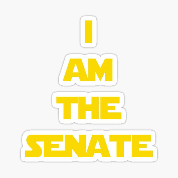 Vista previa del artículo con la obra «Soy el senado!», diseñado y vendido por DafyddEm.
