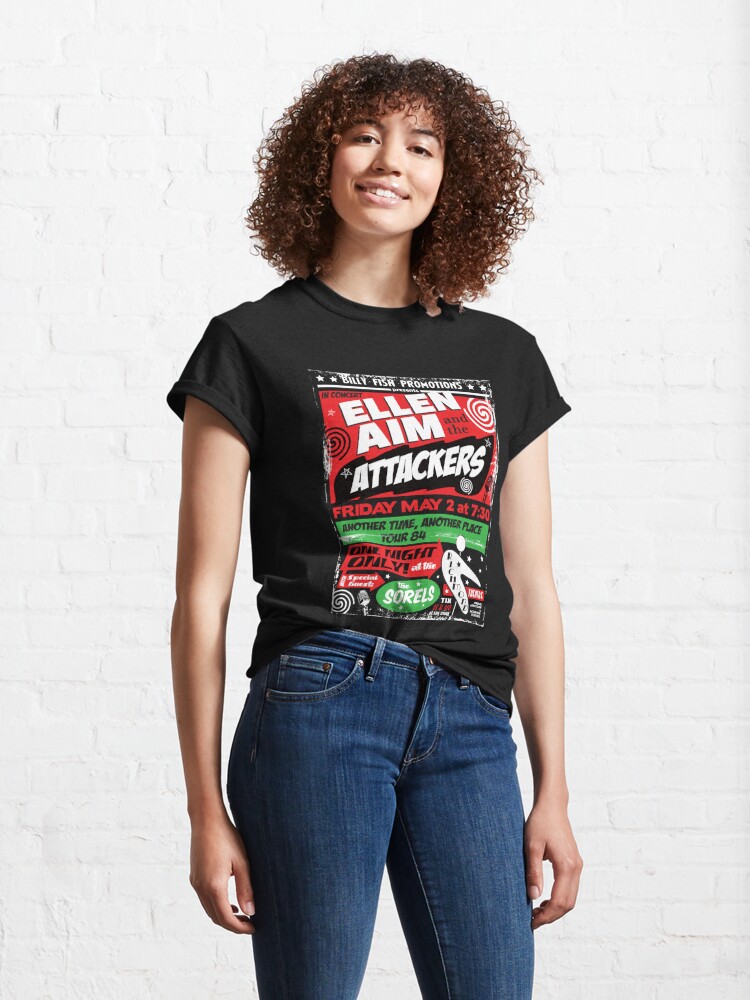 ellen aim and the attackers t shirt