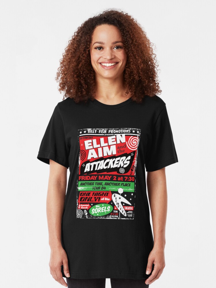 ellen aim and the attackers t shirt