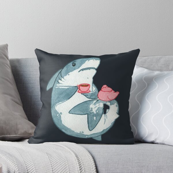 Item preview, Tea Drinking Shark designed and sold by Jessuh.