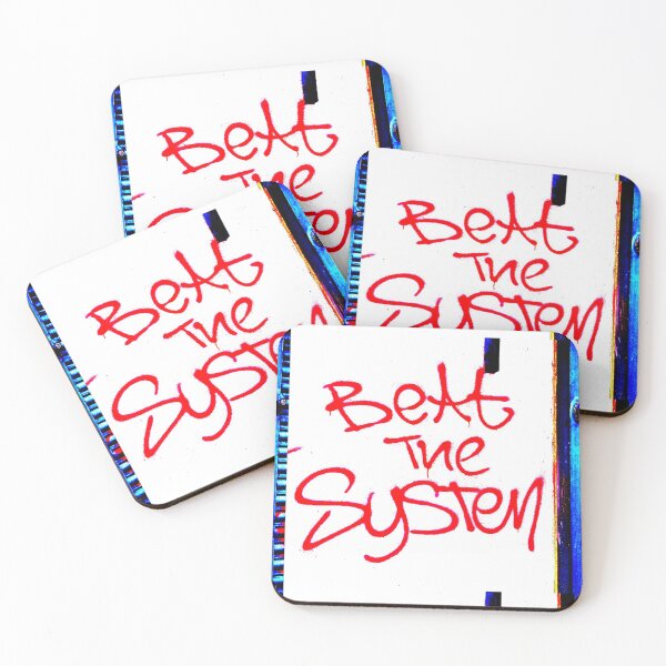 Item preview, Beat The System -Street Art  designed and sold by Vincent J. Newman.