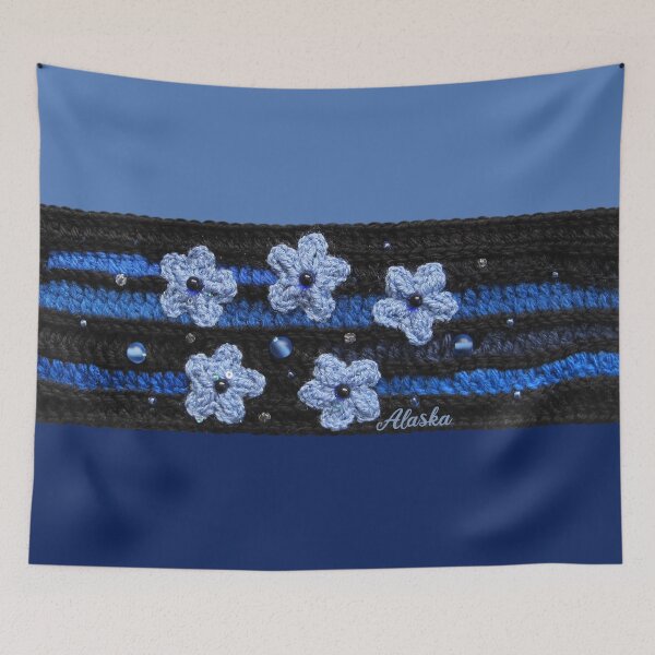 Item preview, Alaska State Flower Forget Me Not 03 designed and sold by nadya.