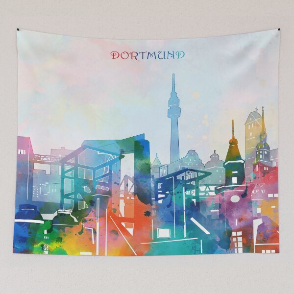 Item preview, dortmund skyline designed and sold by BekimART2.