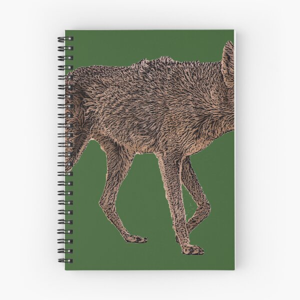 Item preview, Coyote Walking Color Print  designed and sold by designsasstultd.