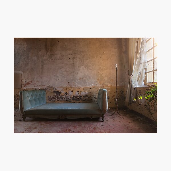 Lost nobility, former castle in France Photographic Print