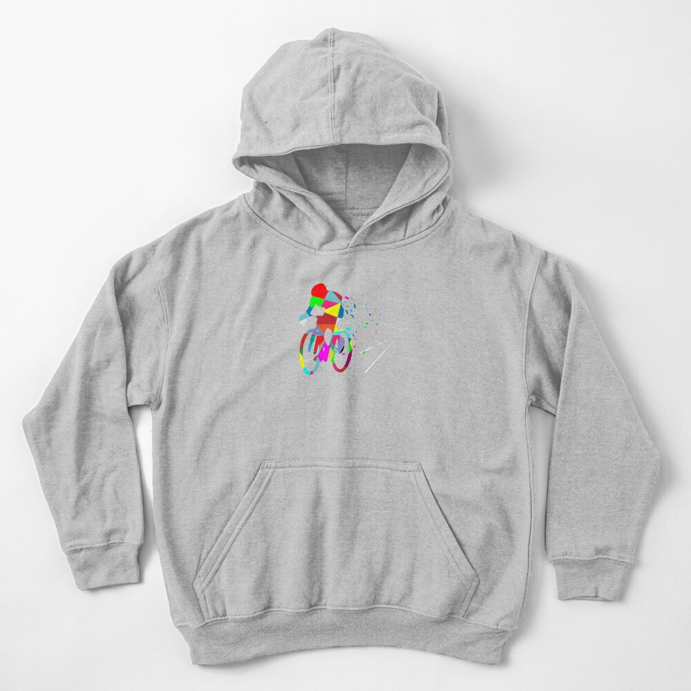 Cycling Forever - Bike Cycling Chain Bike Biking Kids Pullover Hoodie