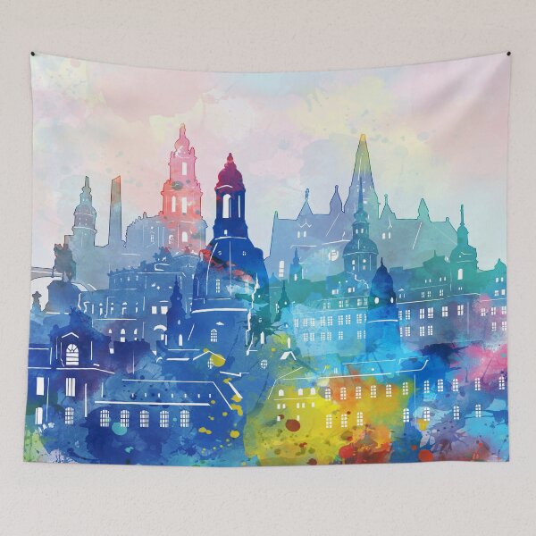 Item preview, dresden skyline designed and sold by BekimART2.