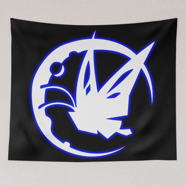 Item preview, Butterfly Against The Moonlight (Blue) designed and sold by Kamurata.