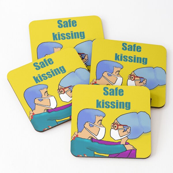 Item preview, Safe Kissing. Wear a mask.  designed and sold by NatanDesigns.
