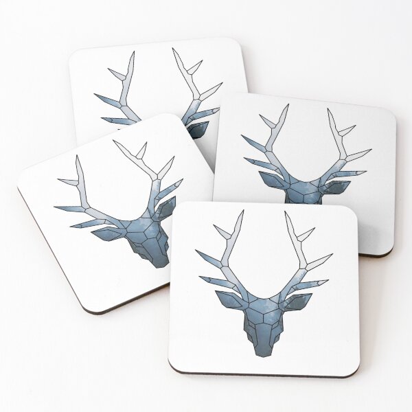 Item preview, Geometric Deer, God of the Forest designed and sold by SophieChic.