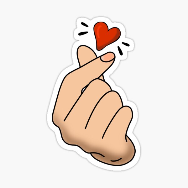Symbole de l'amour Sticker