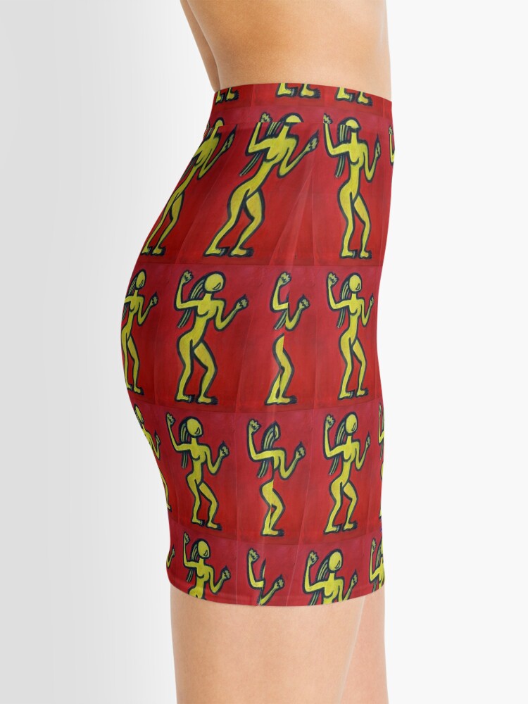 Dancing Girls Mini Skirt By Diegomanuel Redbubble