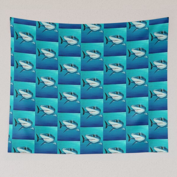 Item preview, Mako Shark Portrait designed and sold by Kyra C. Kalageorgi.