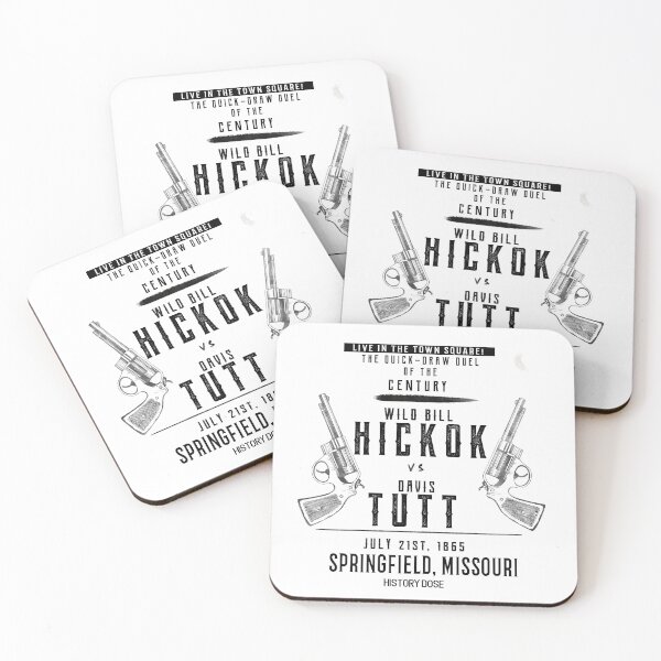 Item preview, Wild Bill Hickok vs Davis Tutt Cowboy Duel designed and sold by HistoryDose.