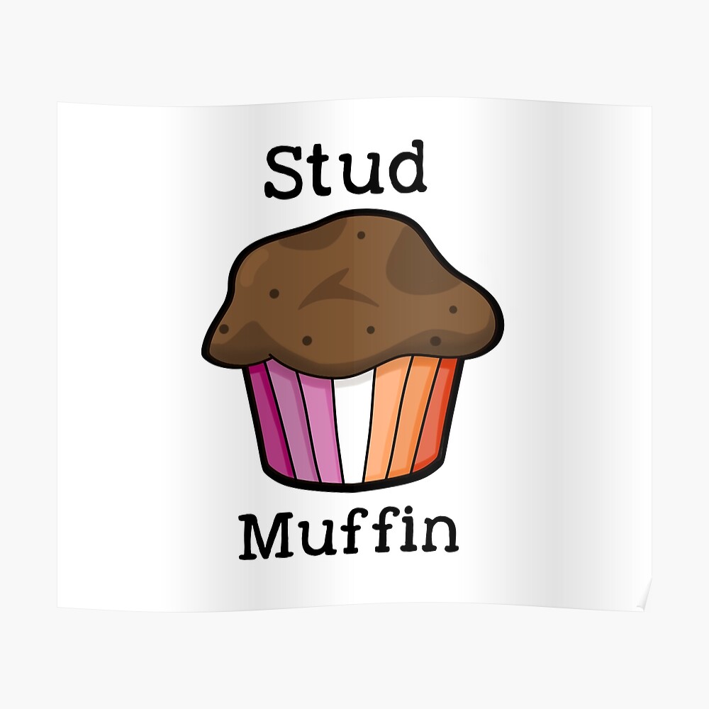 Lesbian Stud Muffin Sticker By 2lesbiancharity Redbubble