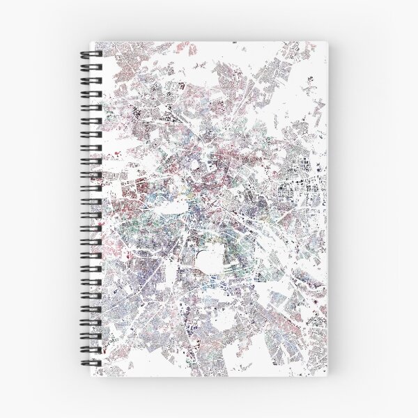 Item preview, Acuarela del mapa de Berlín designed and sold by MapMapMaps.