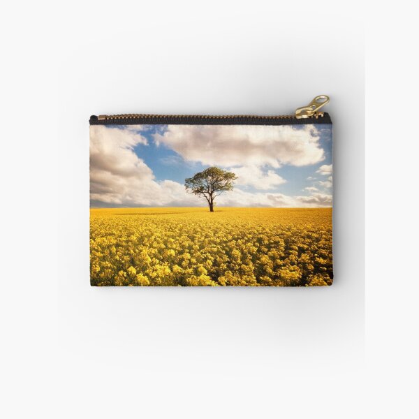 Item preview, lone tree in a rapeseed field designed and sold by paulgrand.