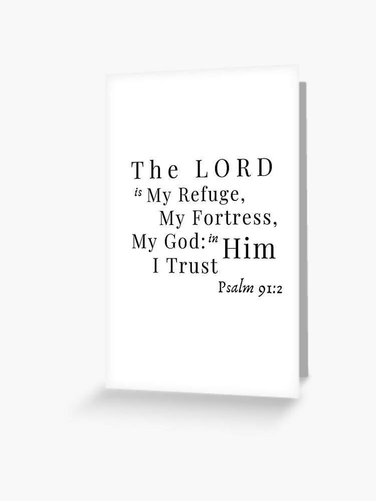 Refuge & Fortress {Card} Refuge & Fortress {Card}