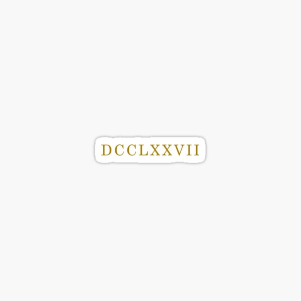 roman-numeral-777-roman-numeral-dcclxxvii-roman-numerals-in-gold