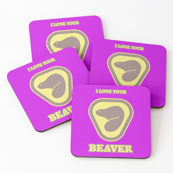 Item preview, I LOVE YOUR BEAVER designed and sold by slantedmind.