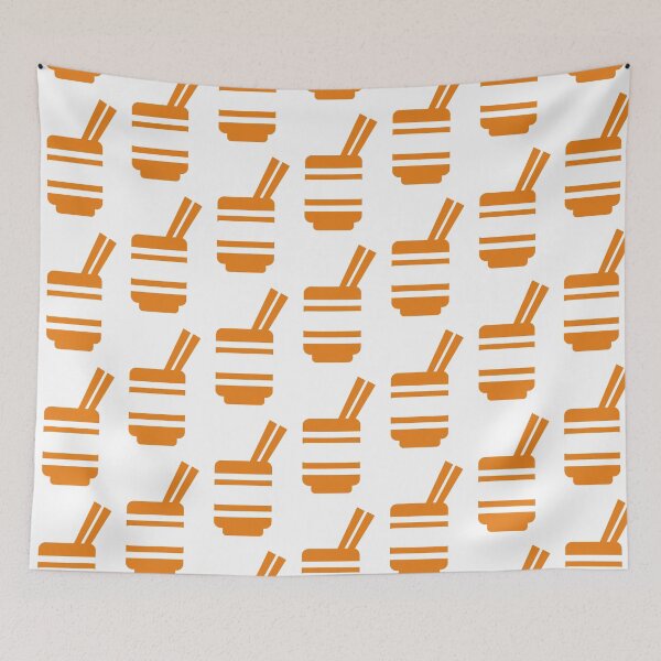 Item preview, Orange Noodles designed and sold by Ratkey Designs .
