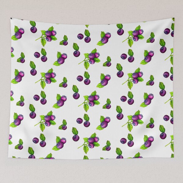 Item preview, Juicy Watercolor Fruit Blue Berries designed and sold by RosalieReeves.