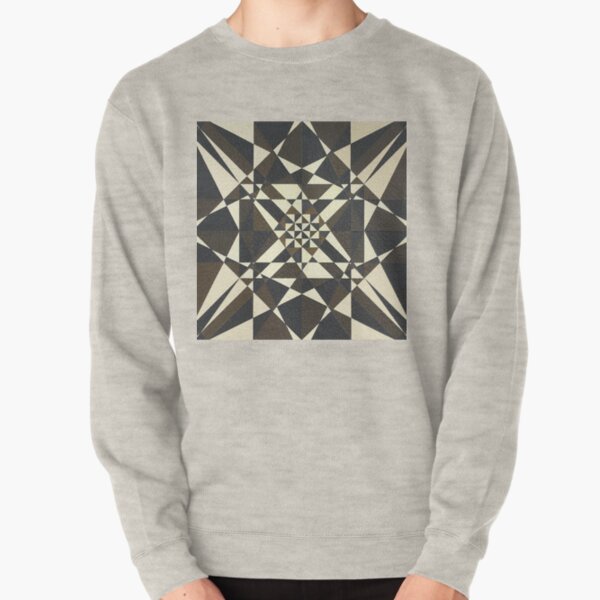 Encaustic Art Image Untitled 190610 Pullover Sweatshirt