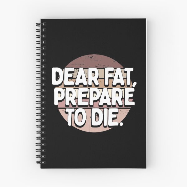 Artikelvorschau, Lieber Fat Prepare To Die Grafik entworfen und verkauft von RedmonsDesigns.