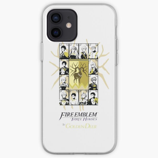 Fire Emblem Three Houses Golden Deer Print 2 iPhone Soft Case