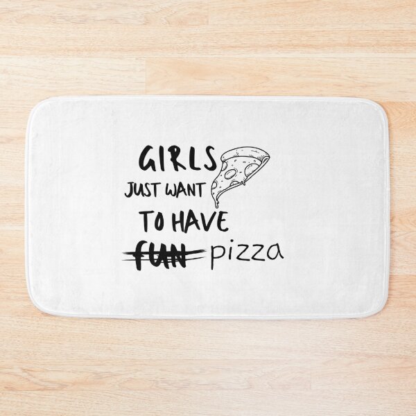 Item preview, Pizza Girls Foodie Food Pasta Burger Taco Sarcastic Funny Meme Emotional Cute Gift Happy Fun Introvert Geek Hipster Silly Inspirational Motivational Birthday Present designed and sold by EpsilonEridani.