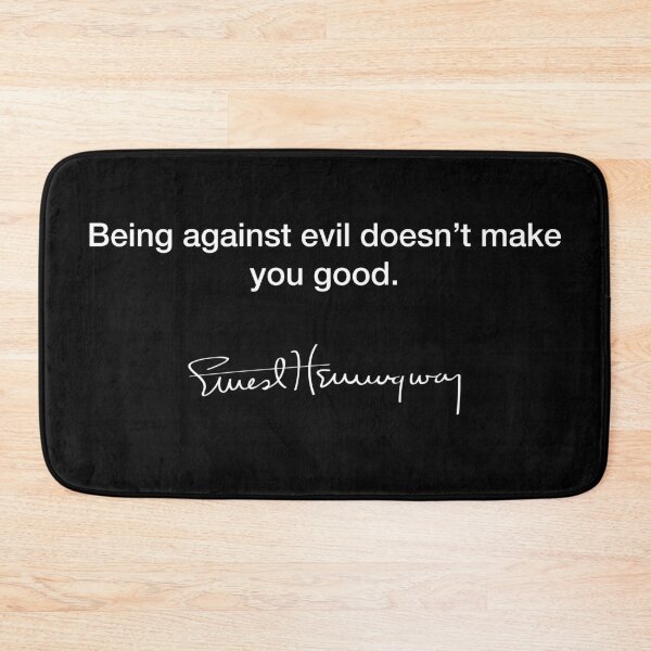 Item preview, You should not judge ~ Ernest Hemingway designed and sold by Modestquotes.