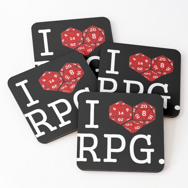 Item preview, I love RPG (b) designed and sold by Eagle-Fly-Free.
