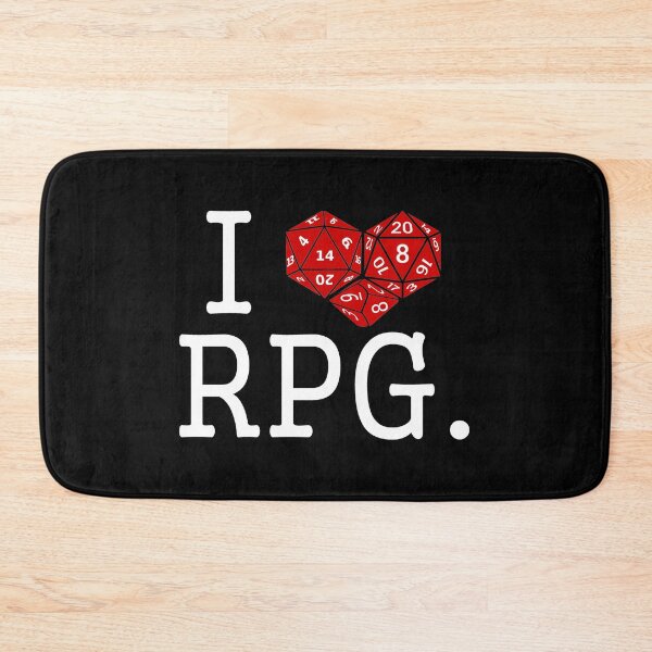 Item preview, I love RPG (b) designed and sold by Eagle-Fly-Free.