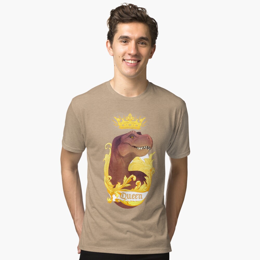 Item preview, Tri-blend T-Shirt designed and sold by PencilCat.