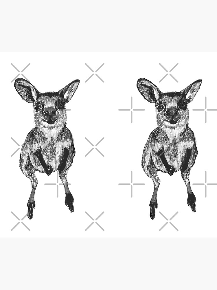 Josephine the Baby Kangaroo by Wildcard-Sue