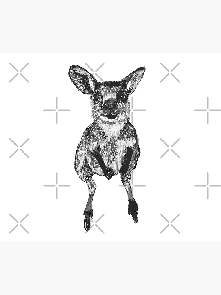 Josephine the Baby Kangaroo by Wildcard-Sue