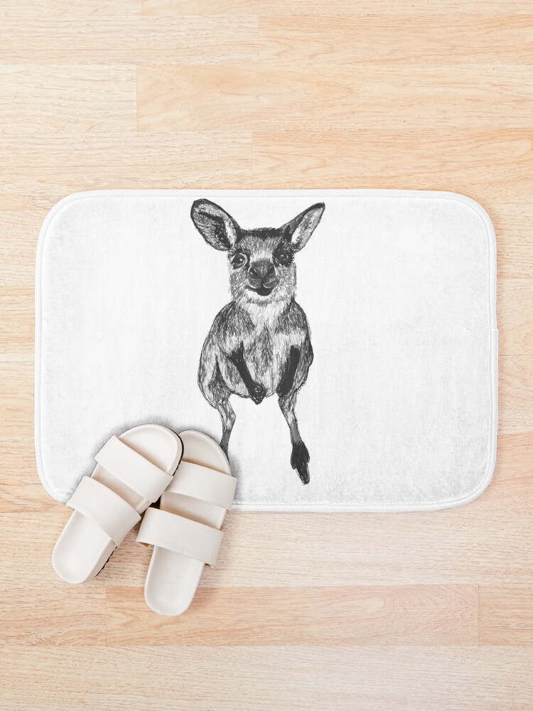 Alternate view of Josephine the Baby Kangaroo Bath Mat