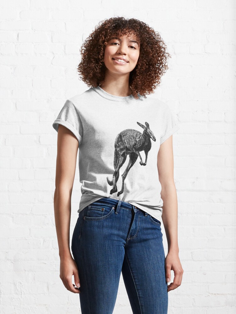 Alternate view of Johnny the Kangaroo Classic T-Shirt