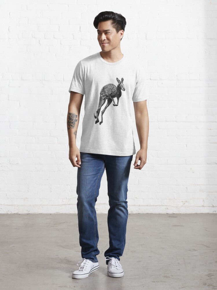 Alternate view of Johnny the Kangaroo Essential T-Shirt